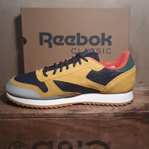 Reebok Classic CL LeatherRippleMU Unisex US9½NWT - Picture 6 of 8